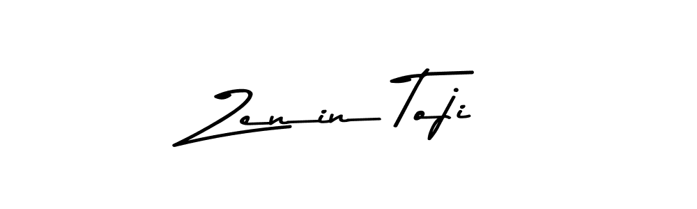 Make a beautiful signature design for name Zenin Toji. With this signature (Asem Kandis PERSONAL USE) style, you can create a handwritten signature for free. Zenin Toji signature style 9 images and pictures png