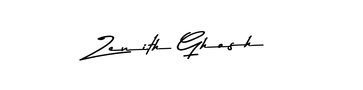 How to make Zenith Ghosh signature? Asem Kandis PERSONAL USE is a professional autograph style. Create handwritten signature for Zenith Ghosh name. Zenith Ghosh signature style 9 images and pictures png