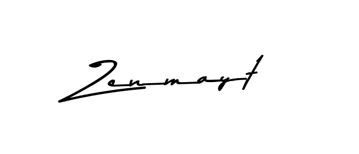 Zenmayt stylish signature style. Best Handwritten Sign (Asem Kandis PERSONAL USE) for my name. Handwritten Signature Collection Ideas for my name Zenmayt. Zenmayt signature style 9 images and pictures png