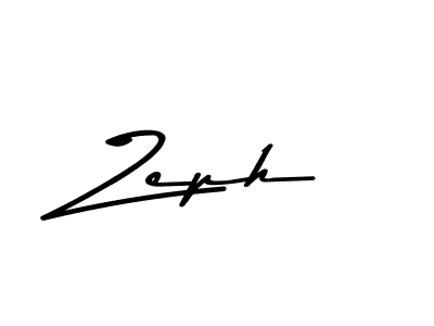 How to make Zeph signature? Asem Kandis PERSONAL USE is a professional autograph style. Create handwritten signature for Zeph name. Zeph signature style 9 images and pictures png