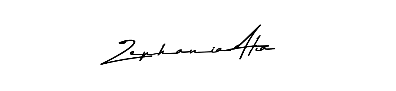 Use a signature maker to create a handwritten signature online. With this signature software, you can design (Asem Kandis PERSONAL USE) your own signature for name Zephania Atia. Zephania Atia signature style 9 images and pictures png