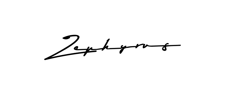 Make a beautiful signature design for name Zephyrus. With this signature (Asem Kandis PERSONAL USE) style, you can create a handwritten signature for free. Zephyrus signature style 9 images and pictures png