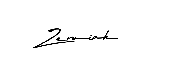 Make a beautiful signature design for name Zeruiah. Use this online signature maker to create a handwritten signature for free. Zeruiah signature style 9 images and pictures png