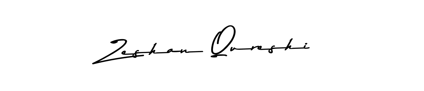 Zeshan Qureshi stylish signature style. Best Handwritten Sign (Asem Kandis PERSONAL USE) for my name. Handwritten Signature Collection Ideas for my name Zeshan Qureshi. Zeshan Qureshi signature style 9 images and pictures png