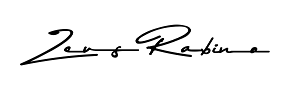 The Asem Kandis PERSONAL USE signature style provides a bold statement for name Zeus Rabino. Designed for business owners, executives, and leaders. Zeus Rabino signature style 9 images and pictures png