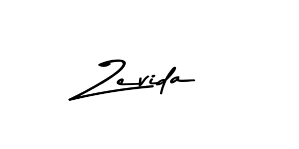 Design your own signature with our free online signature maker. With this signature software, you can create a handwritten (Asem Kandis PERSONAL USE) signature for name Zevida. Zevida signature style 9 images and pictures png
