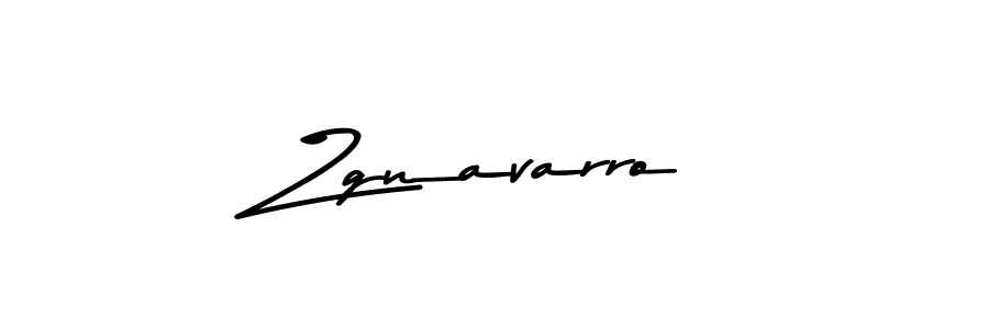 Make a beautiful signature design for name Zgnavarro. With this signature (Asem Kandis PERSONAL USE) style, you can create a handwritten signature for free. Zgnavarro signature style 9 images and pictures png