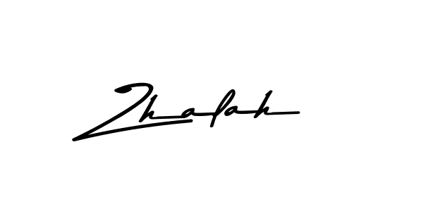 Make a beautiful signature design for name Zhalah. Use this online signature maker to create a handwritten signature for free. Zhalah signature style 9 images and pictures png