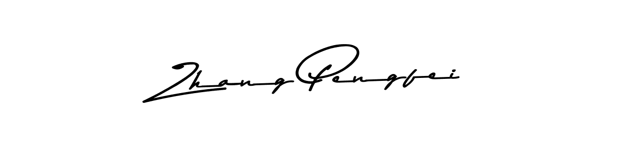 Use a signature maker to create a handwritten signature online. With this signature software, you can design (Asem Kandis PERSONAL USE) your own signature for name Zhang Pengfei. Zhang Pengfei signature style 9 images and pictures png