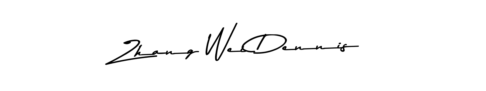 Design your own signature with our free online signature maker. With this signature software, you can create a handwritten (Asem Kandis PERSONAL USE) signature for name Zhang Wei Dennis. Zhang Wei Dennis signature style 9 images and pictures png