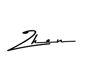 How to Draw Zhen signature style? Asem Kandis PERSONAL USE is a latest design signature styles for name Zhen. Zhen signature style 9 images and pictures png