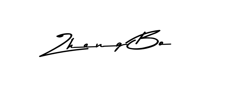 Make a beautiful signature design for name Zheng Bo. Use this online signature maker to create a handwritten signature for free. Zheng Bo signature style 9 images and pictures png