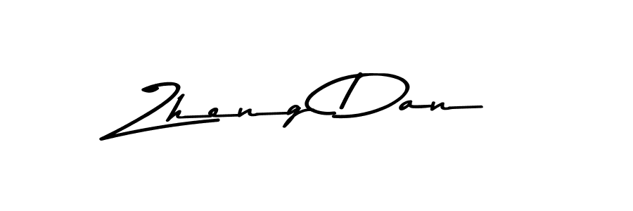 Create a beautiful signature design for name Zheng Dan. With this signature (Asem Kandis PERSONAL USE) fonts, you can make a handwritten signature for free. Zheng Dan signature style 9 images and pictures png