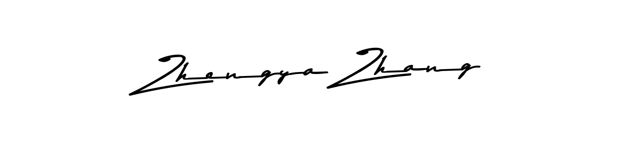 Use a signature maker to create a handwritten signature online. With this signature software, you can design (Asem Kandis PERSONAL USE) your own signature for name Zhengya Zhang. Zhengya Zhang signature style 9 images and pictures png