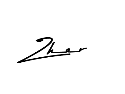 Here are the top 10 professional signature styles for the name Zher. These are the best autograph styles you can use for your name. Zher signature style 9 images and pictures png