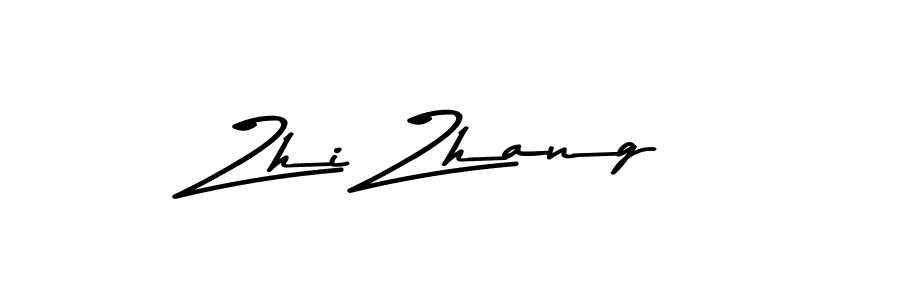 Make a beautiful signature design for name Zhi Zhang. With this signature (Asem Kandis PERSONAL USE) style, you can create a handwritten signature for free. Zhi Zhang signature style 9 images and pictures png