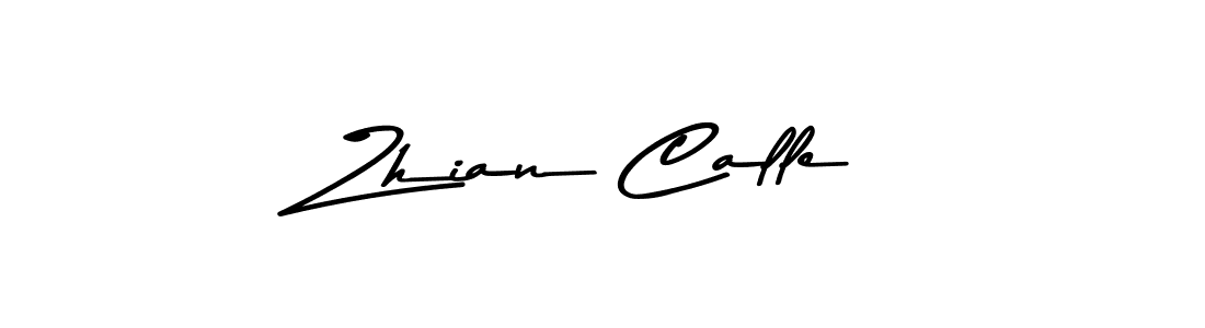 Use a signature maker to create a handwritten signature online. With this signature software, you can design (Asem Kandis PERSONAL USE) your own signature for name Zhian Calle. Zhian Calle signature style 9 images and pictures png