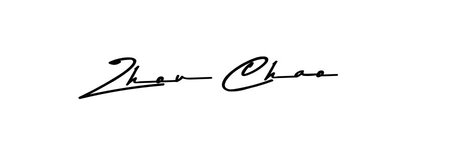 Use a signature maker to create a handwritten signature online. With this signature software, you can design (Asem Kandis PERSONAL USE) your own signature for name Zhou Chao. Zhou Chao signature style 9 images and pictures png