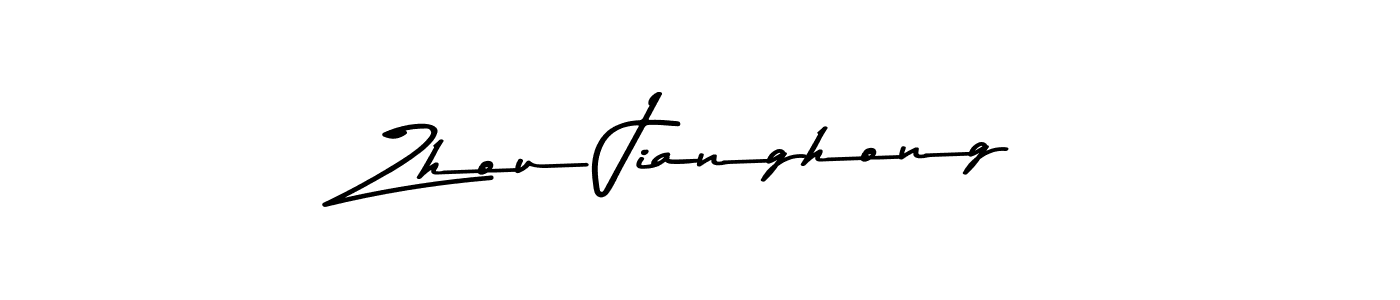Once you've used our free online signature maker to create your best signature Asem Kandis PERSONAL USE style, it's time to enjoy all of the benefits that Zhou Jianghong name signing documents. Zhou Jianghong signature style 9 images and pictures png