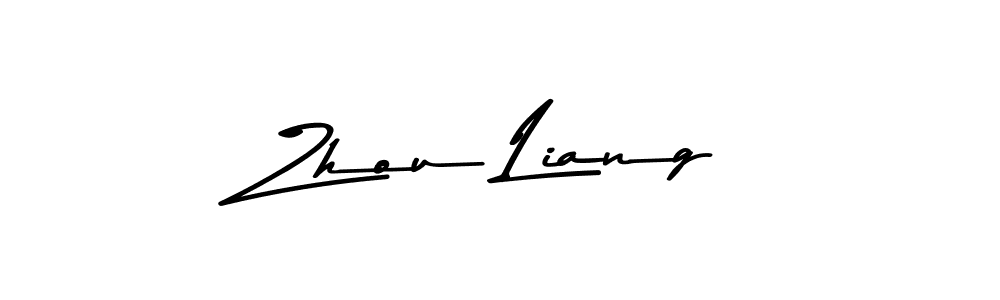Make a beautiful signature design for name Zhou Liang. Use this online signature maker to create a handwritten signature for free. Zhou Liang signature style 9 images and pictures png