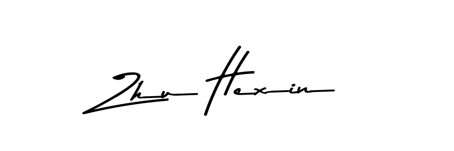 You should practise on your own different ways (Asem Kandis PERSONAL USE) to write your name (Zhu Hexin) in signature. don't let someone else do it for you. Zhu Hexin signature style 9 images and pictures png