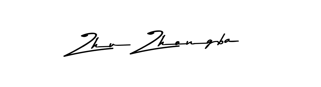 Similarly Asem Kandis PERSONAL USE is the best handwritten signature design. Signature creator online .You can use it as an online autograph creator for name Zhu Zhongba. Zhu Zhongba signature style 9 images and pictures png