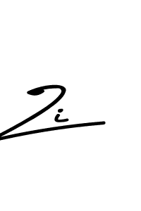 Make a beautiful signature design for name Zi. With this signature (Asem Kandis PERSONAL USE) style, you can create a handwritten signature for free. Zi signature style 9 images and pictures png