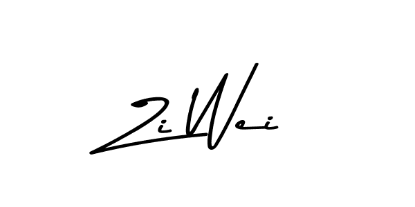 Zi Wei stylish signature style. Best Handwritten Sign (Asem Kandis PERSONAL USE) for my name. Handwritten Signature Collection Ideas for my name Zi Wei. Zi Wei signature style 9 images and pictures png