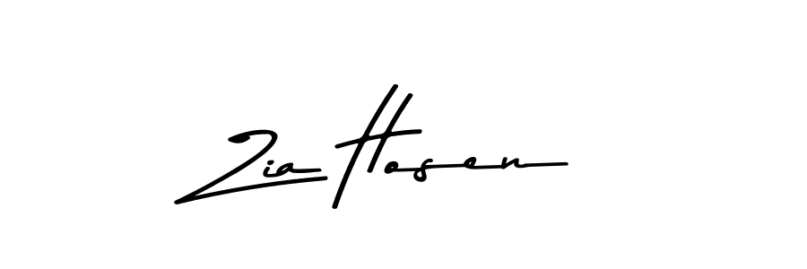 How to make Zia Hosen signature? Asem Kandis PERSONAL USE is a professional autograph style. Create handwritten signature for Zia Hosen name. Zia Hosen signature style 9 images and pictures png