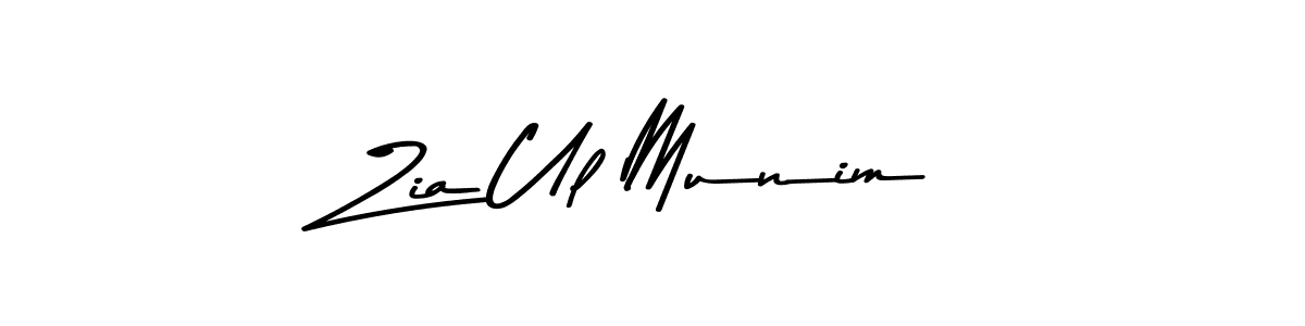 The best way (Asem Kandis PERSONAL USE) to make a short signature is to pick only two or three words in your name. The name Zia Ul Munim include a total of six letters. For converting this name. Zia Ul Munim signature style 9 images and pictures png