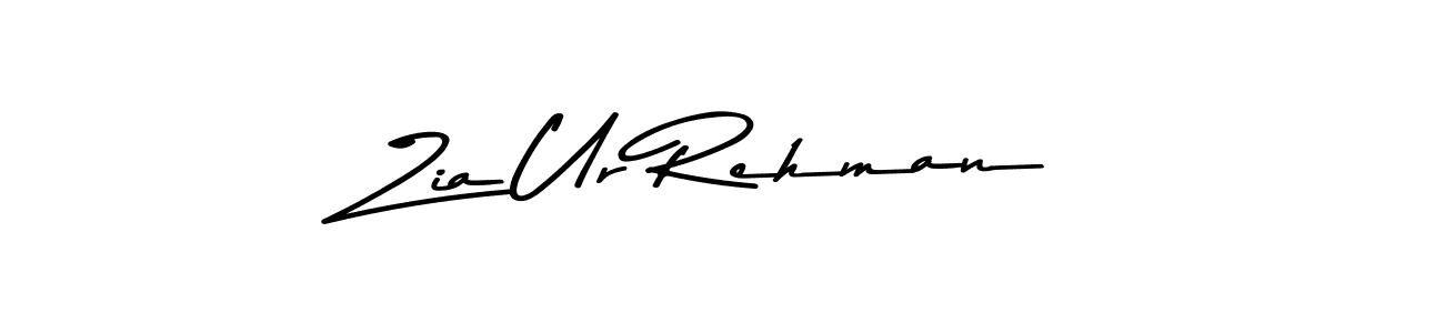 Use a signature maker to create a handwritten signature online. With this signature software, you can design (Asem Kandis PERSONAL USE) your own signature for name Zia Ur Rehman. Zia Ur Rehman signature style 9 images and pictures png