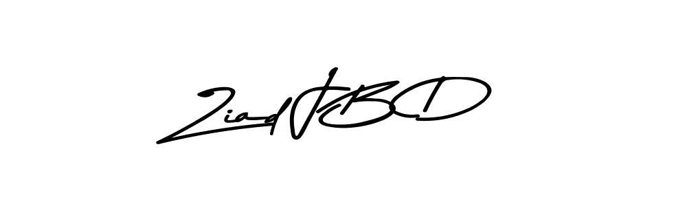 You should practise on your own different ways (Asem Kandis PERSONAL USE) to write your name (Ziad J B D) in signature. don't let someone else do it for you. Ziad J B D signature style 9 images and pictures png