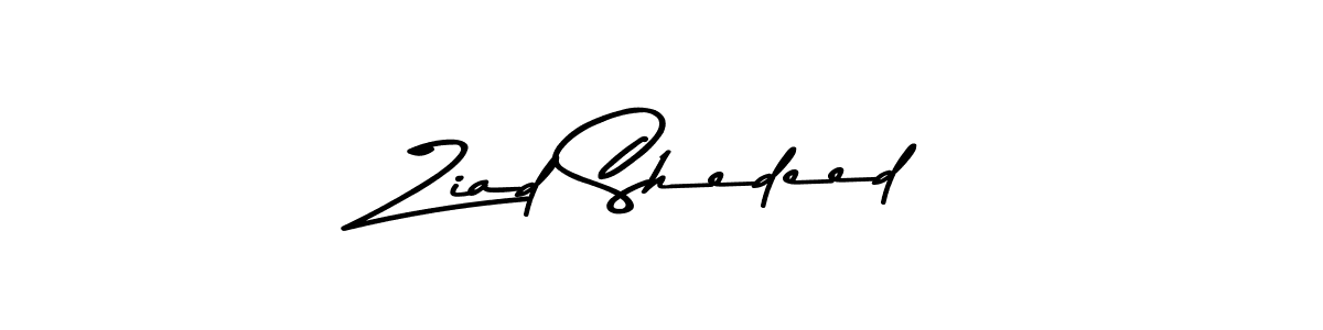 How to make Ziad Shedeed signature? Asem Kandis PERSONAL USE is a professional autograph style. Create handwritten signature for Ziad Shedeed name. Ziad Shedeed signature style 9 images and pictures png