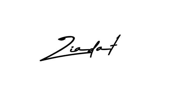 You should practise on your own different ways (Asem Kandis PERSONAL USE) to write your name (Ziadat) in signature. don't let someone else do it for you. Ziadat signature style 9 images and pictures png