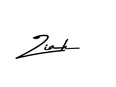 Use a signature maker to create a handwritten signature online. With this signature software, you can design (Asem Kandis PERSONAL USE) your own signature for name Ziah. Ziah signature style 9 images and pictures png