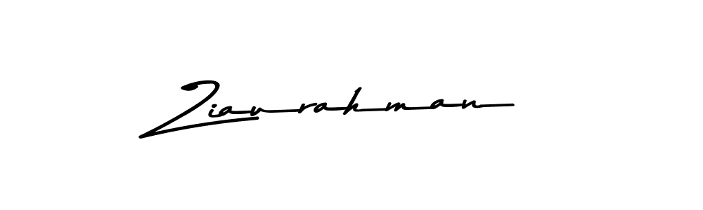 How to make Ziaurahman name signature. Use Asem Kandis PERSONAL USE style for creating short signs online. This is the latest handwritten sign. Ziaurahman signature style 9 images and pictures png