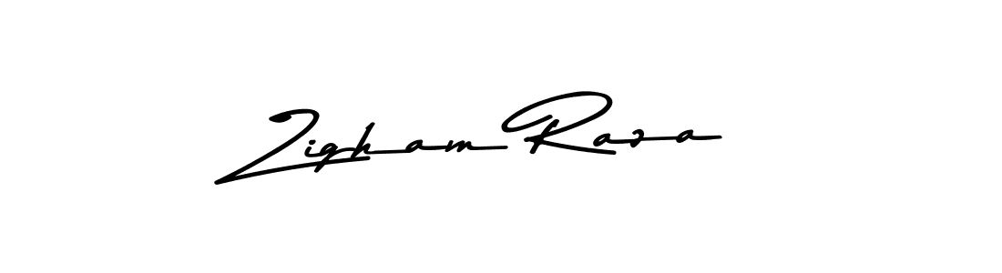 How to Draw Zigham Raza signature style? Asem Kandis PERSONAL USE is a latest design signature styles for name Zigham Raza. Zigham Raza signature style 9 images and pictures png