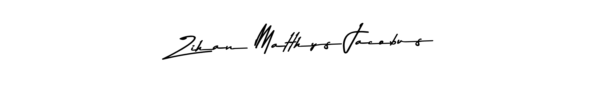 How to make Zihan Matthys Jacobus signature? Asem Kandis PERSONAL USE is a professional autograph style. Create handwritten signature for Zihan Matthys Jacobus name. Zihan Matthys Jacobus signature style 9 images and pictures png