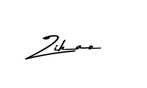 Also we have Zihao name is the best signature style. Create professional handwritten signature collection using Asem Kandis PERSONAL USE autograph style. Zihao signature style 9 images and pictures png
