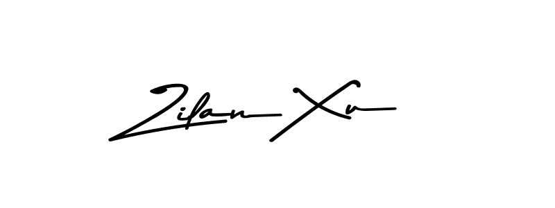 How to make Zilan Xu signature? Asem Kandis PERSONAL USE is a professional autograph style. Create handwritten signature for Zilan Xu name. Zilan Xu signature style 9 images and pictures png