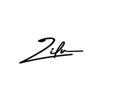 Also we have Zilu name is the best signature style. Create professional handwritten signature collection using Asem Kandis PERSONAL USE autograph style. Zilu signature style 9 images and pictures png