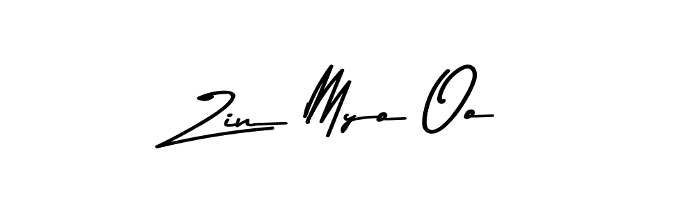 Make a beautiful signature design for name Zin Myo Oo. With this signature (Asem Kandis PERSONAL USE) style, you can create a handwritten signature for free. Zin Myo Oo signature style 9 images and pictures png