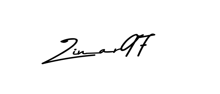 Also You can easily find your signature by using the search form. We will create Zinar97 name handwritten signature images for you free of cost using Asem Kandis PERSONAL USE sign style. Zinar97 signature style 9 images and pictures png