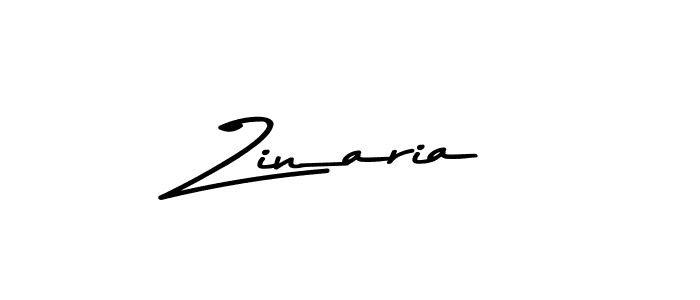 Make a beautiful signature design for name Zinaria. With this signature (Asem Kandis PERSONAL USE) style, you can create a handwritten signature for free. Zinaria signature style 9 images and pictures png