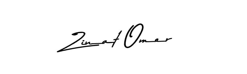 Create a beautiful signature design for name Zinat Omer. With this signature (Asem Kandis PERSONAL USE) fonts, you can make a handwritten signature for free. Zinat Omer signature style 9 images and pictures png