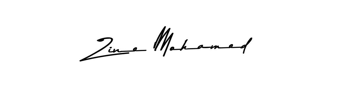 This is the best signature style for the Zine Mohamed name. Also you like these signature font (Asem Kandis PERSONAL USE). Mix name signature. Zine Mohamed signature style 9 images and pictures png