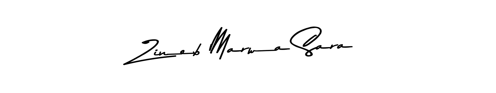 Here are the top 10 professional signature styles for the name Zineb Marwa Sara. These are the best autograph styles you can use for your name. Zineb Marwa Sara signature style 9 images and pictures png
