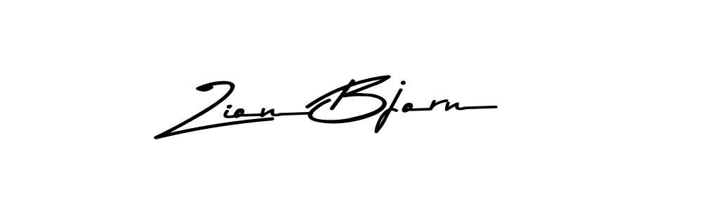 How to Draw Zion Bjorn signature style? Asem Kandis PERSONAL USE is a latest design signature styles for name Zion Bjorn. Zion Bjorn signature style 9 images and pictures png