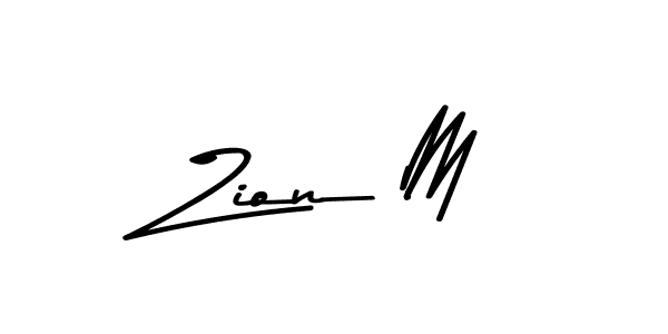 You should practise on your own different ways (Asem Kandis PERSONAL USE) to write your name (Zion M) in signature. don't let someone else do it for you. Zion M signature style 9 images and pictures png