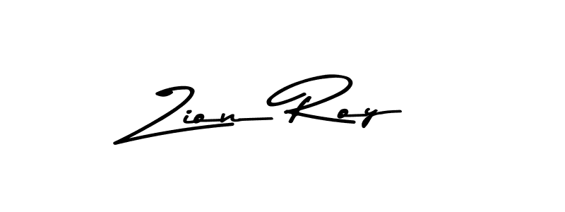 Design your own signature with our free online signature maker. With this signature software, you can create a handwritten (Asem Kandis PERSONAL USE) signature for name Zion Roy. Zion Roy signature style 9 images and pictures png